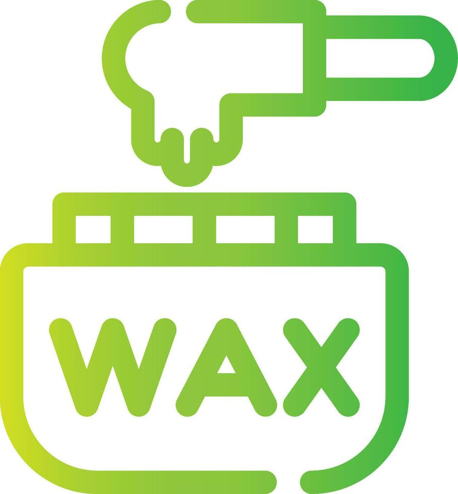 Wax Creative Icon Design vector