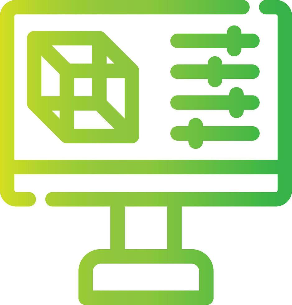 Simulation Creative Icon Design vector