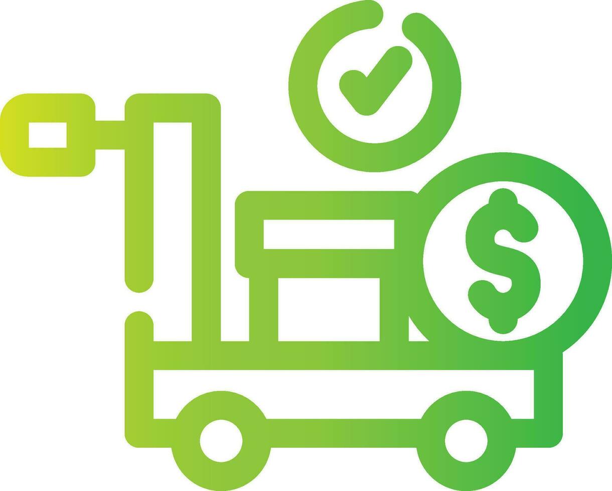 Procurement Creative Icon Design vector