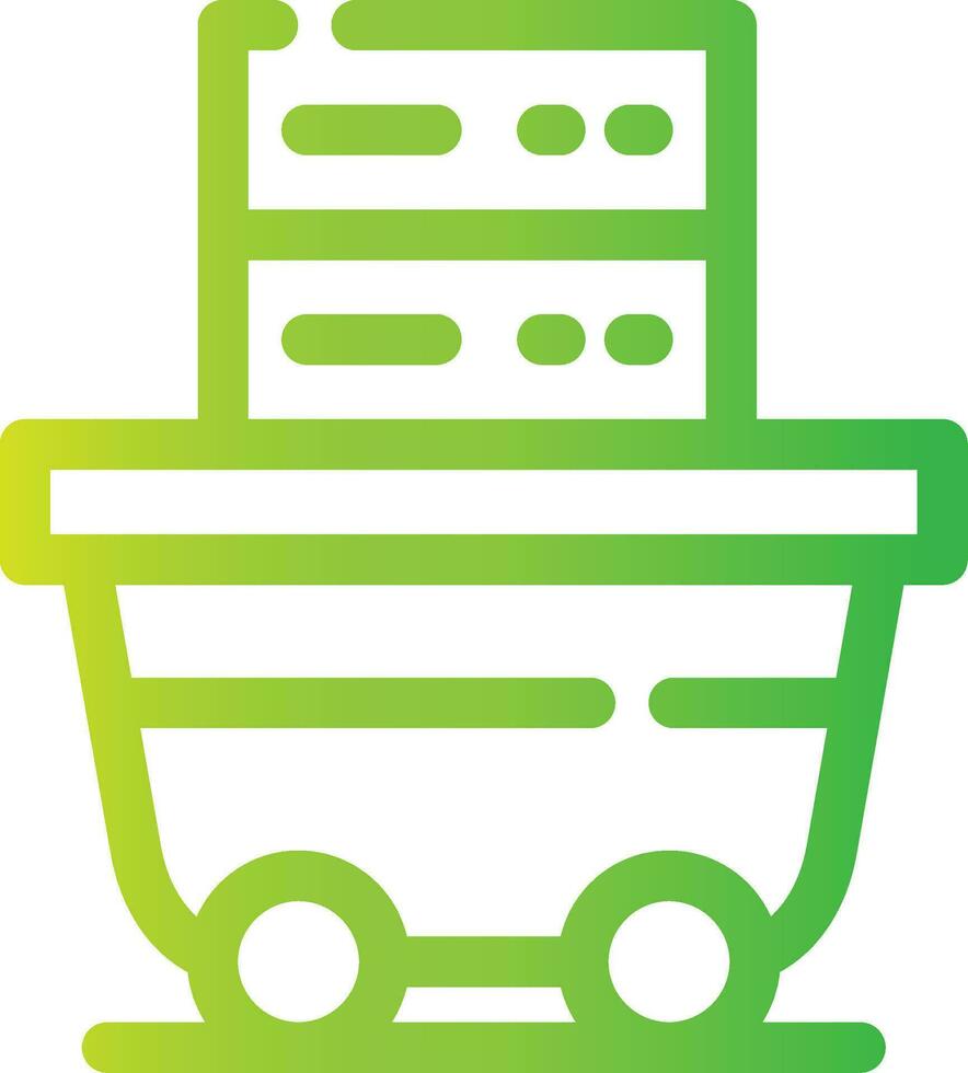 Data Mining Creative Icon Design vector