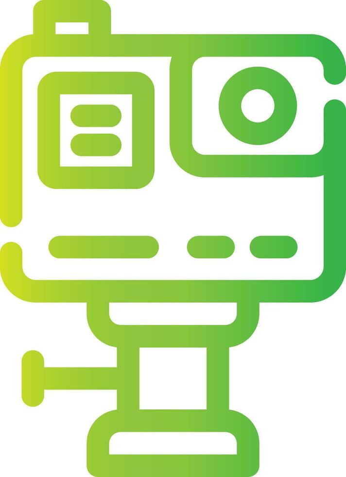 Action Camera Creative Icon Design vector