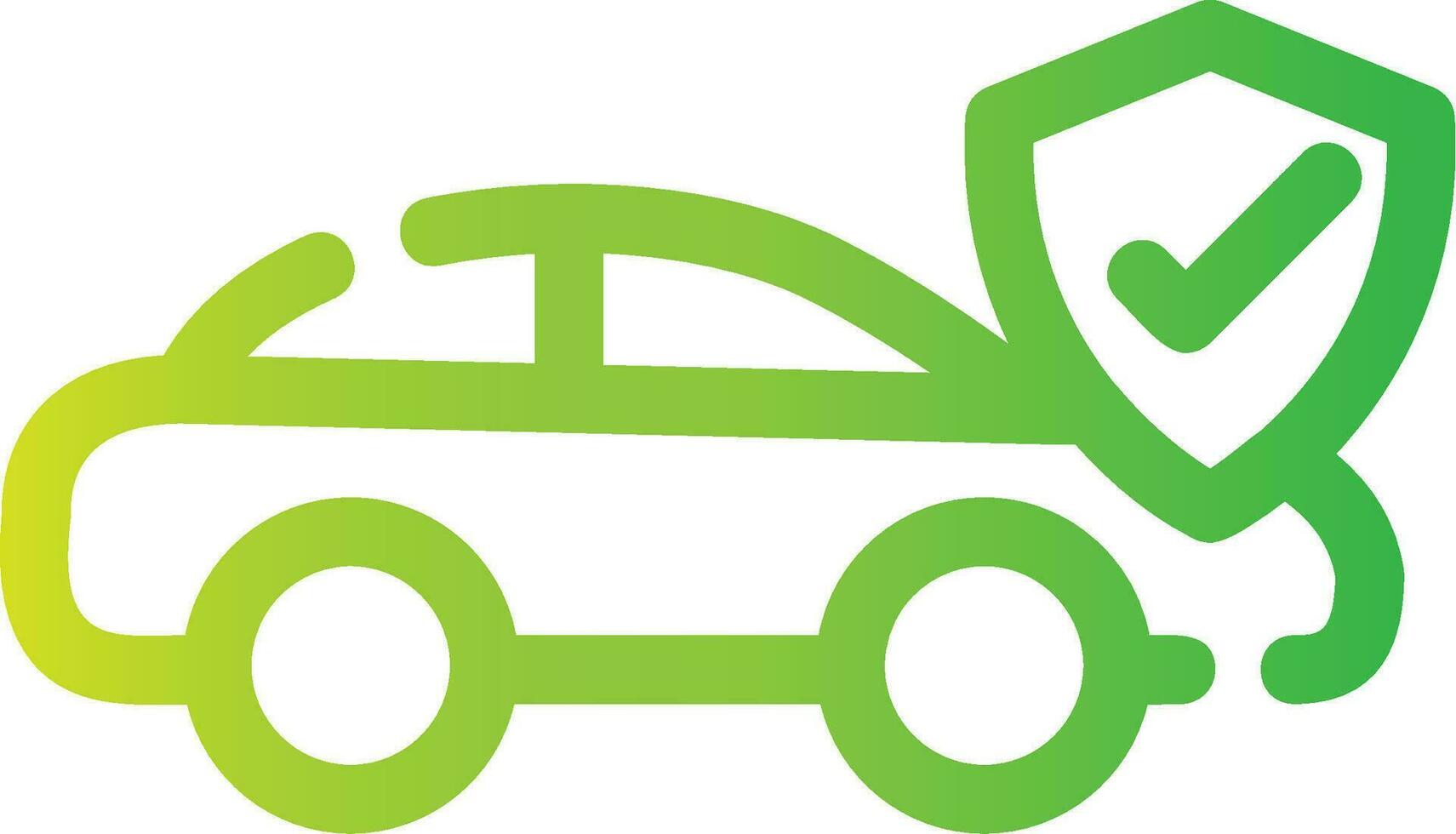 Car Insurance Creative Icon Design vector