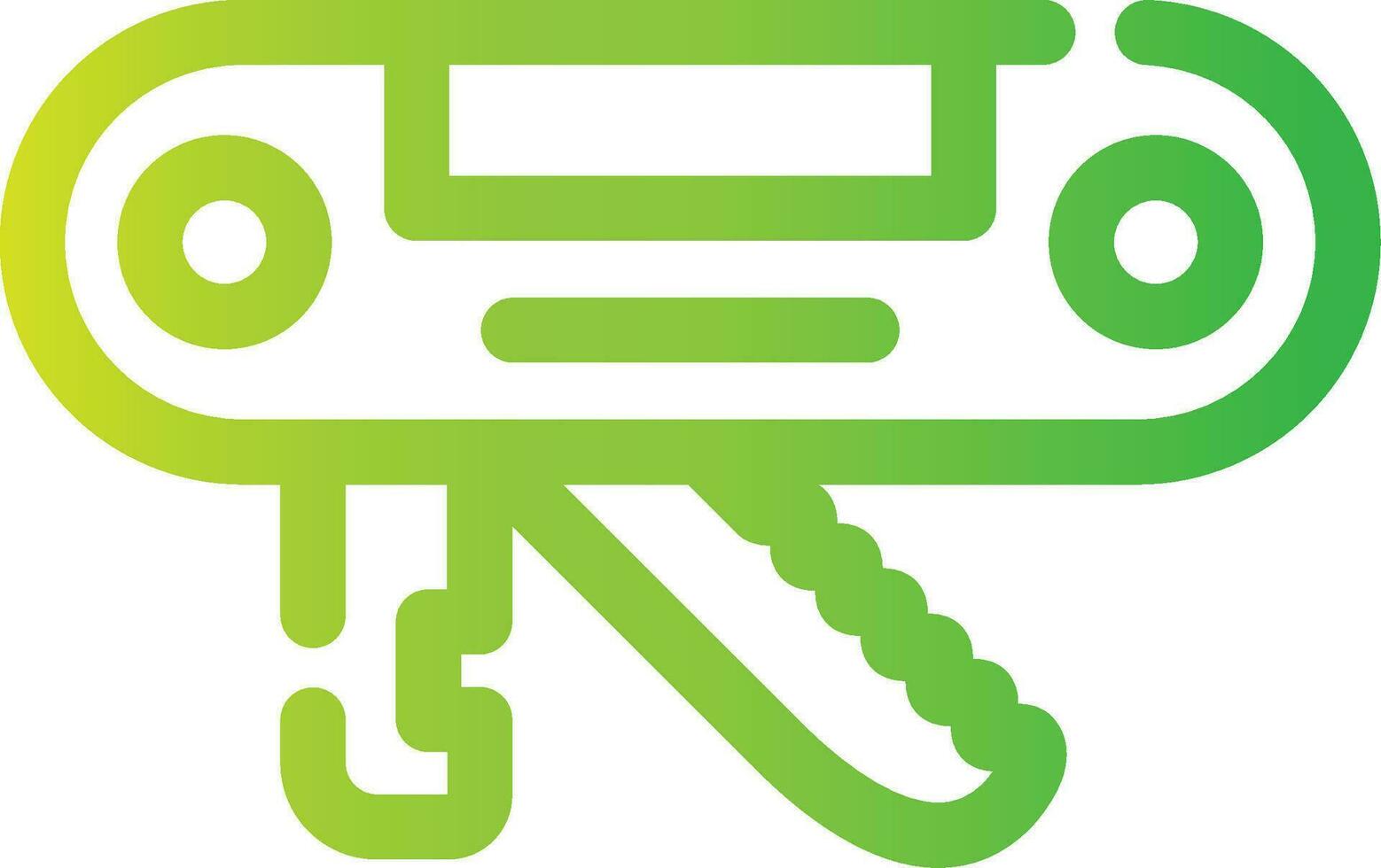 Swiss Army Knife Creative Icon Design vector