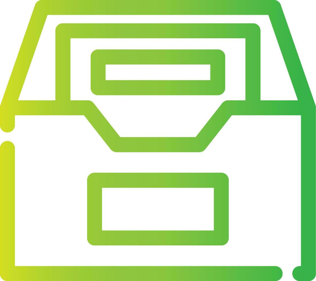 Files Box Creative Icon Design vector