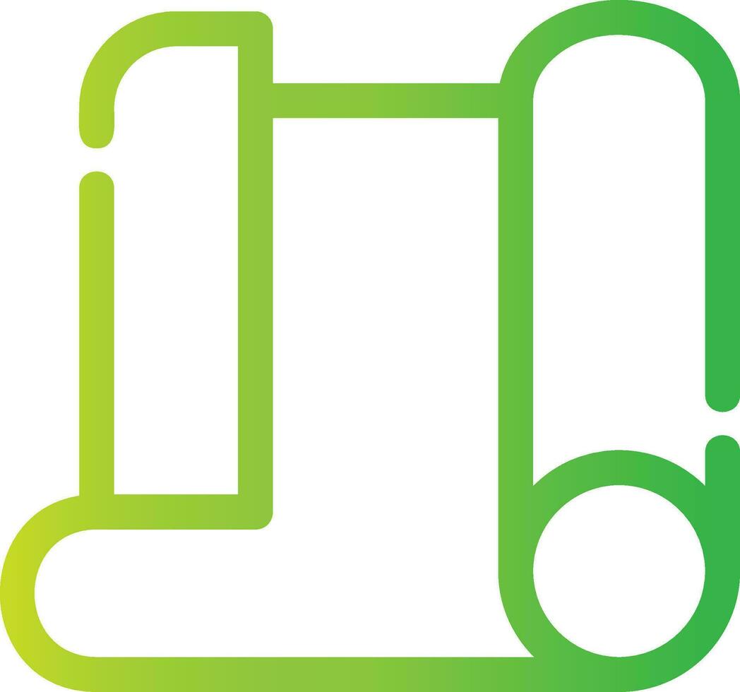 Paper Roll Creative Icon Design vector