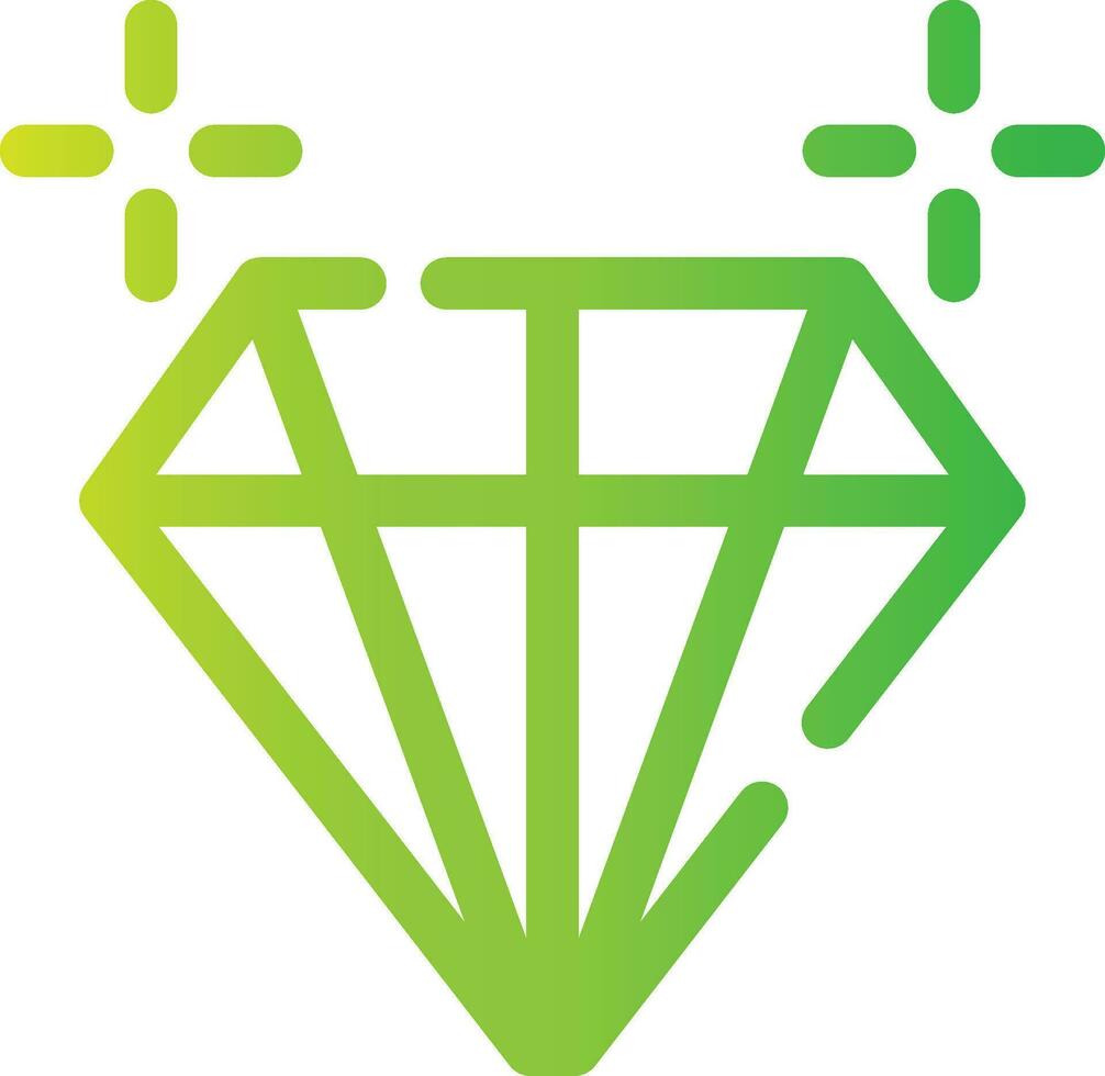 Diamond Creative Icon Design vector