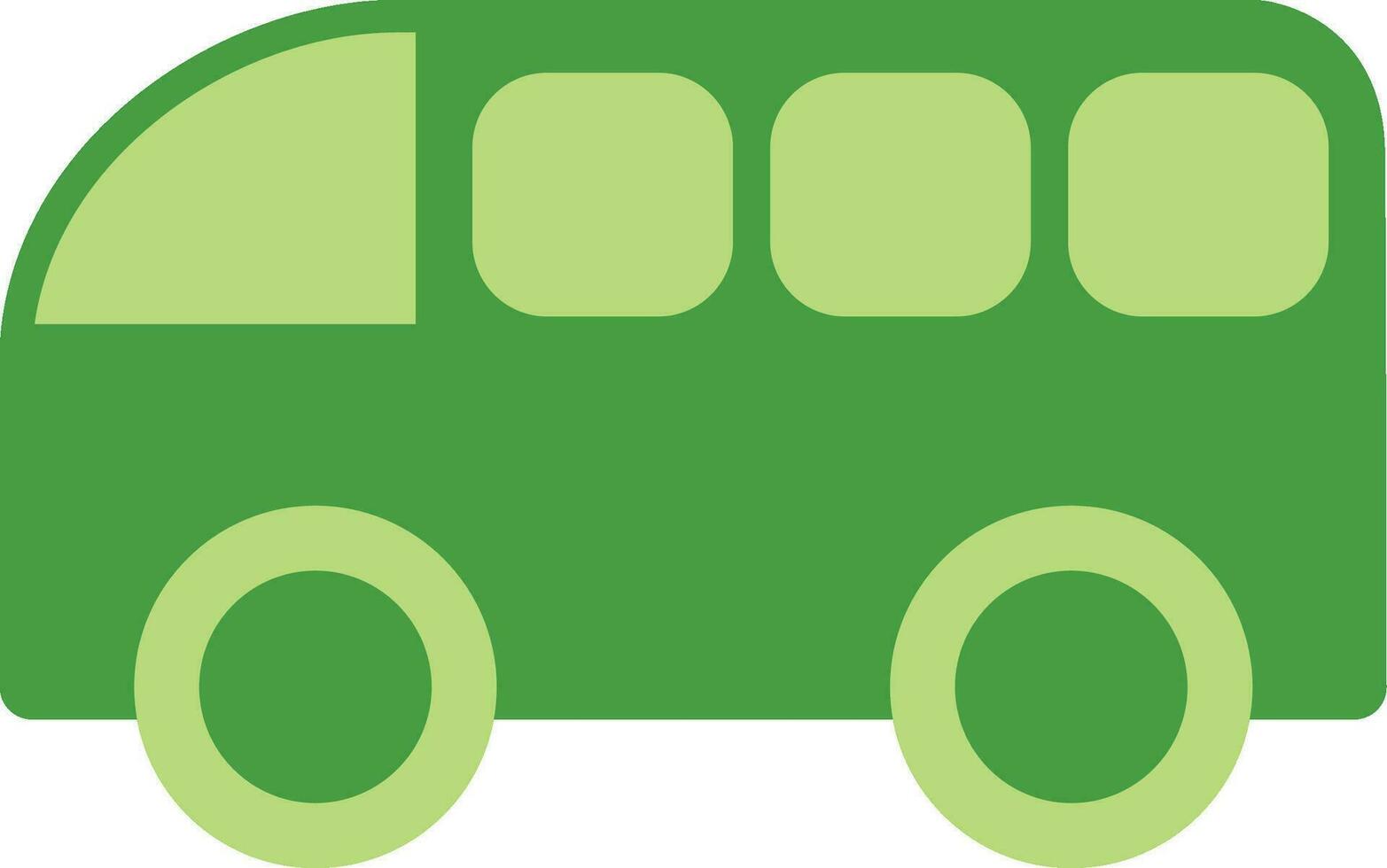Minivan Creative Icon Design vector