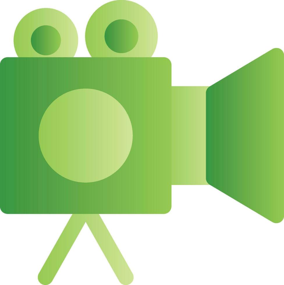 Video Camera Creative Icon Design vector