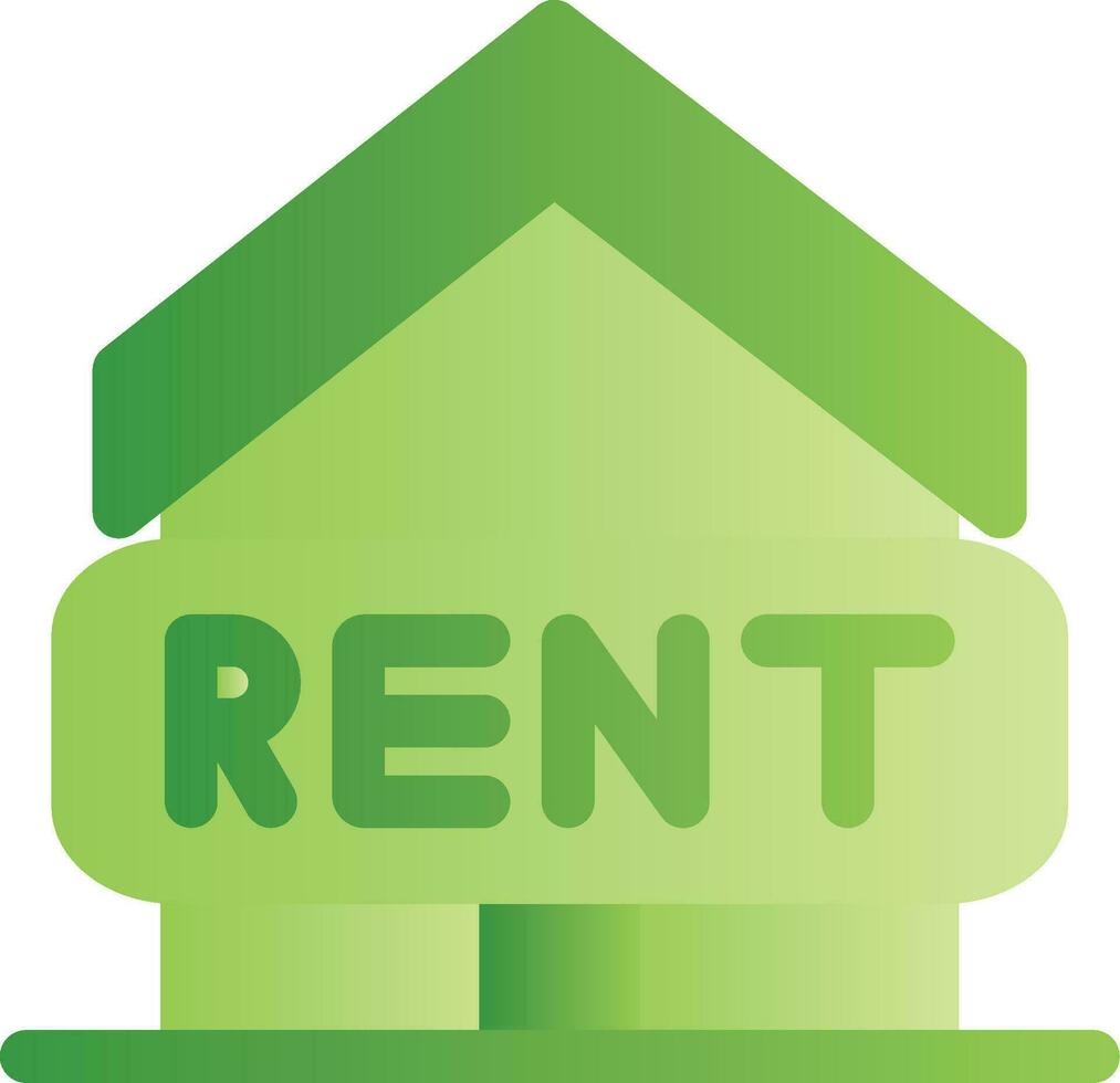 Rent Creative Icon Design vector