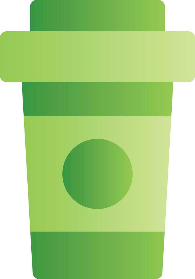 Paper Cup Creative Icon Design vector