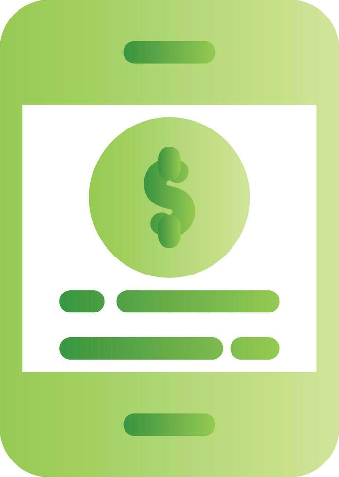 Online Payment Creative Icon Design vector