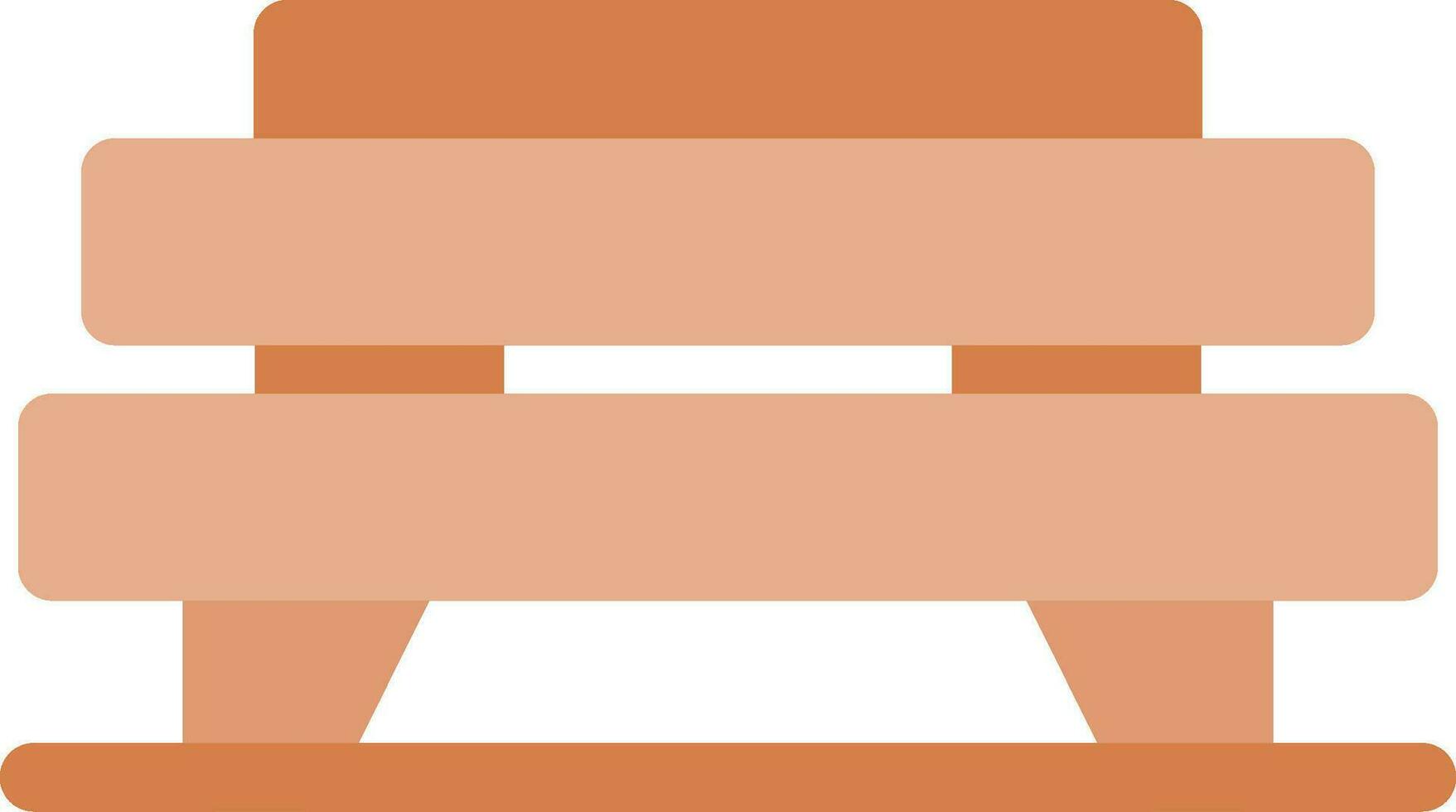 Bench Creative Icon Design vector
