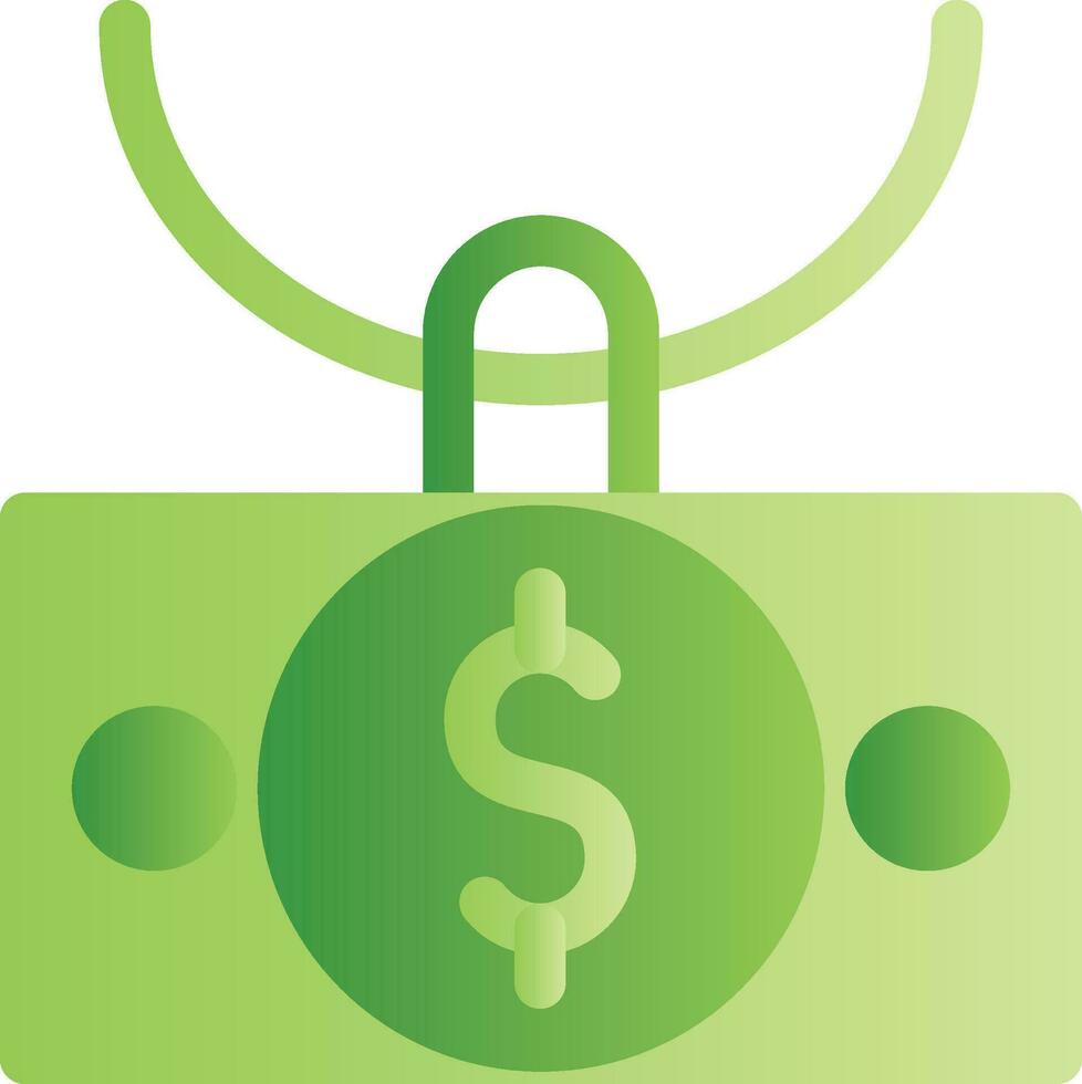 Money Laundering Creative Icon Design vector