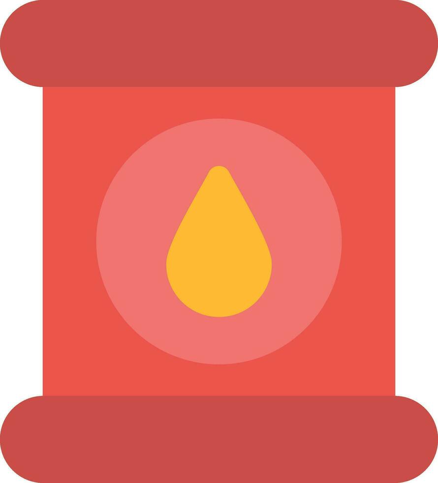 Waste Oil Creative Icon Design vector