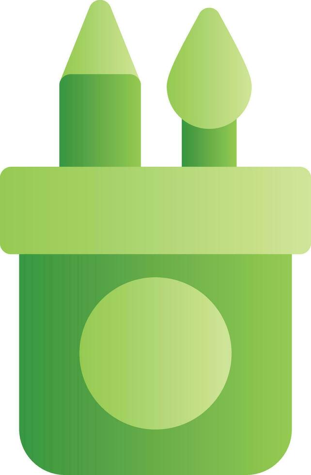 Pencil Case Creative Icon Design vector
