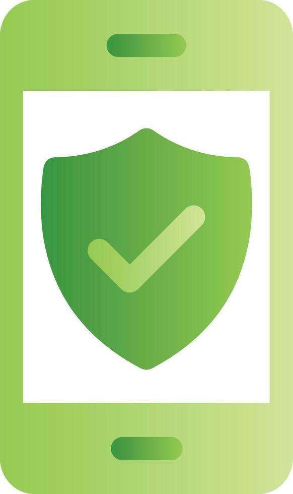 Phone Insurance Creative Icon Design vector