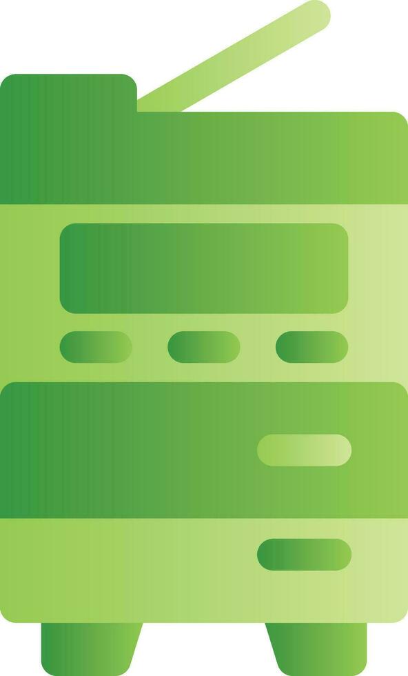 Photocopier Creative Icon Design vector