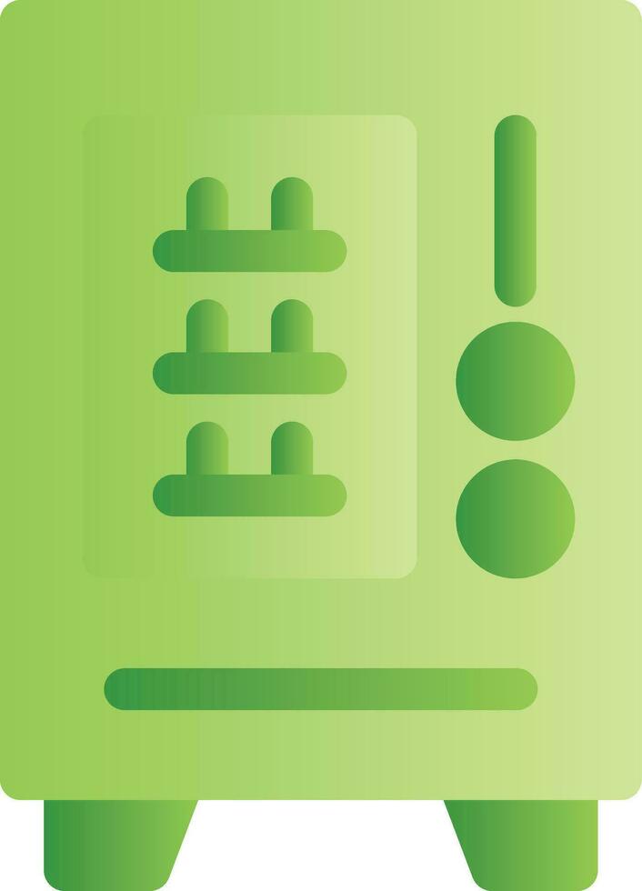 Vending Machine Creative Icon Design vector