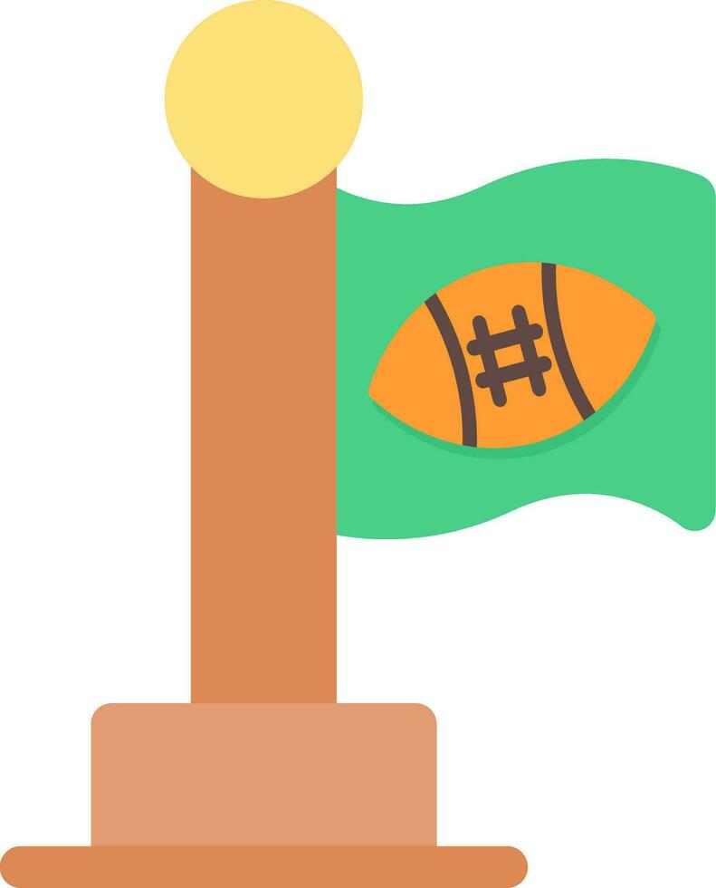 Flag Creative Icon Design vector