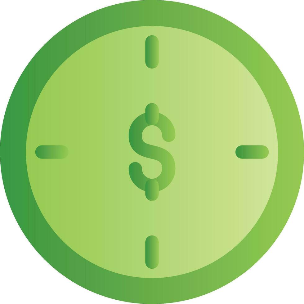 diseño de icono creativo de hora de dinero vector