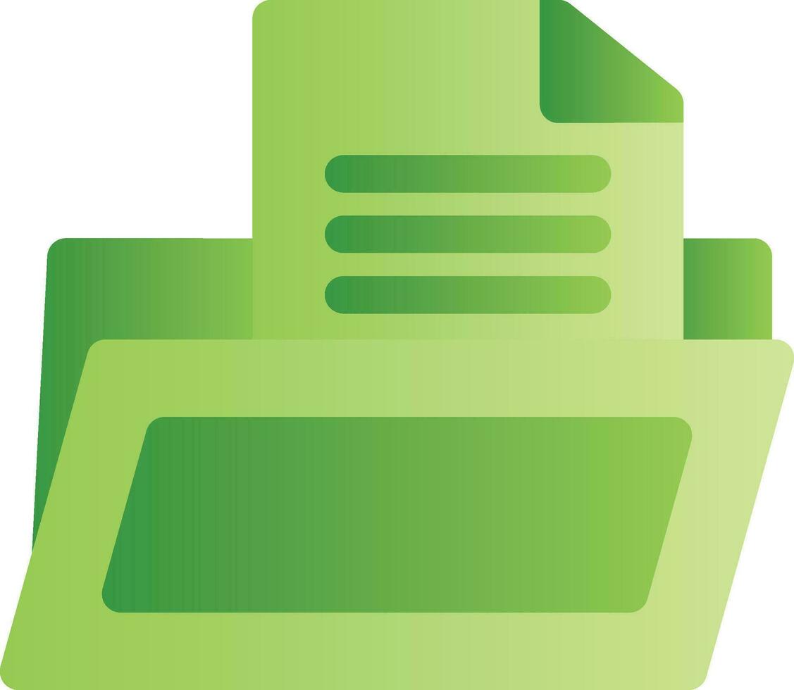 Folder Creative Icon Design vector