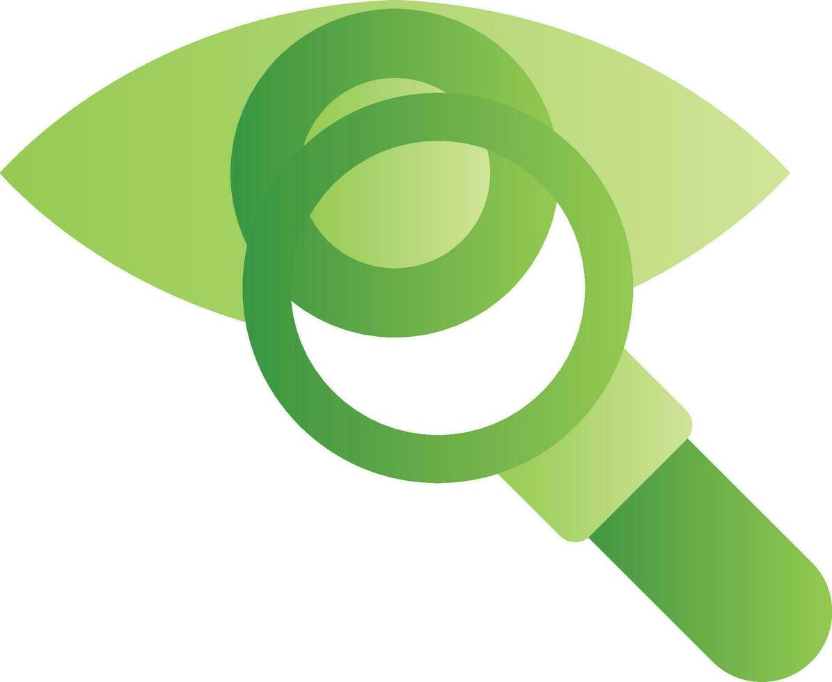 Eye Test Creative Icon Design vector