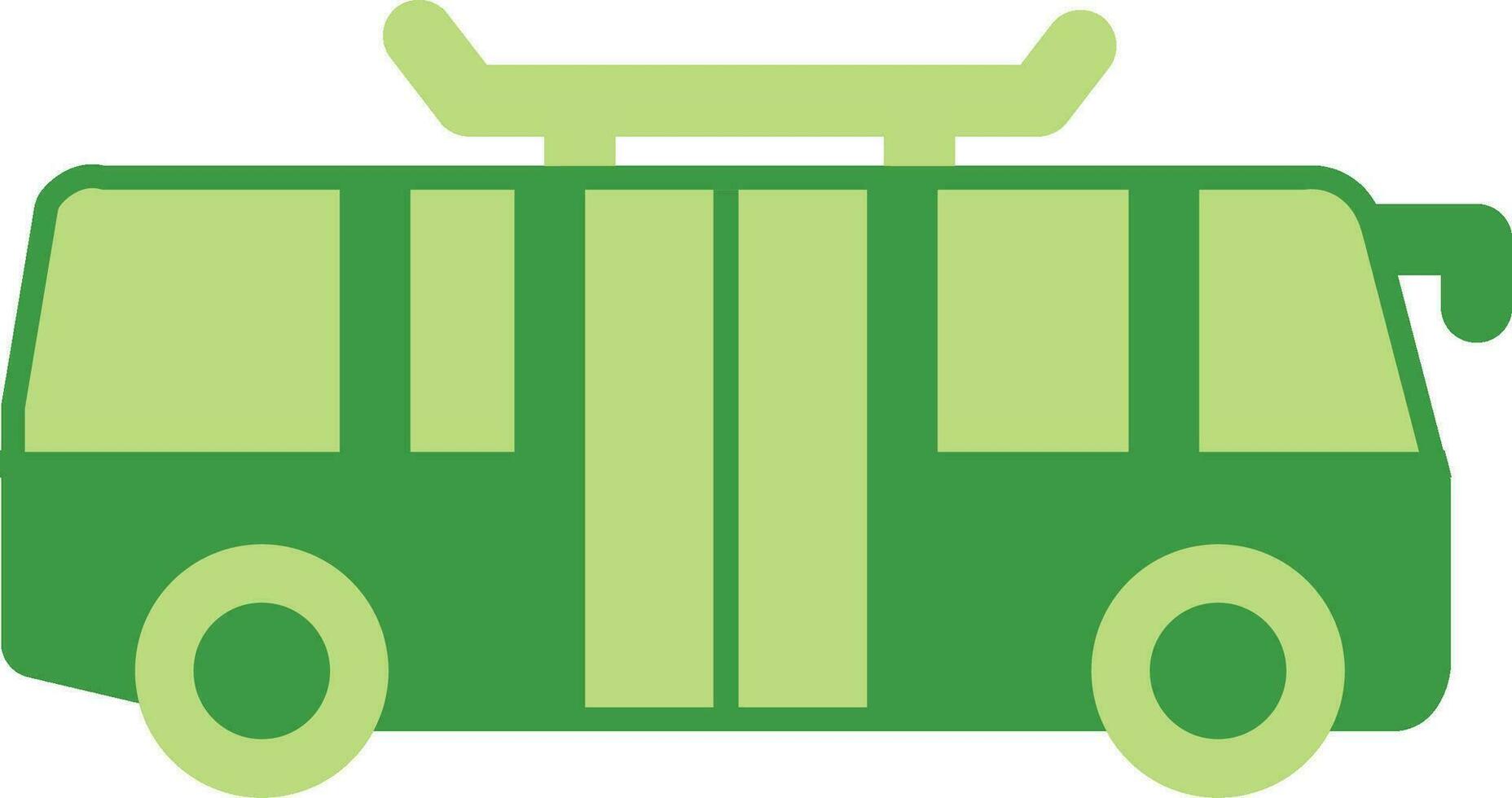 Bus Creative Icon Design vector