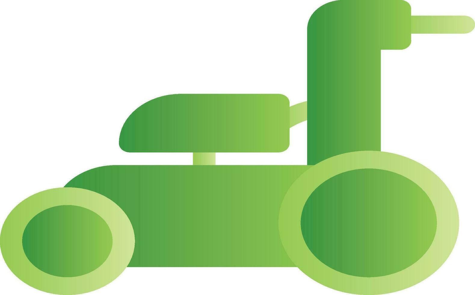 Lawnmower Creative Icon Design vector