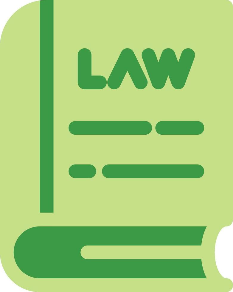 Law Book Creative Icon Design vector