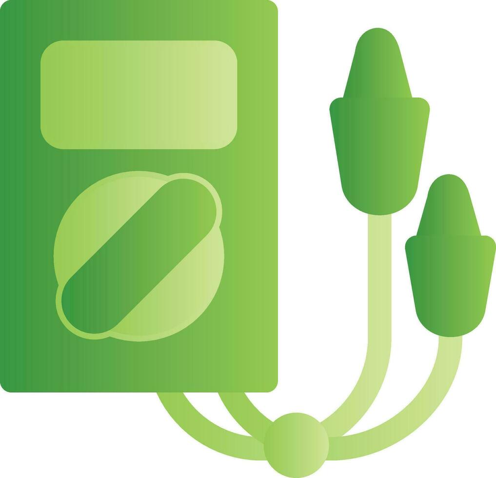 Electric Tester Creative Icon Design vector