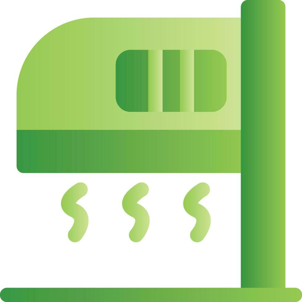 Hand Dryer Creative Icon Design vector