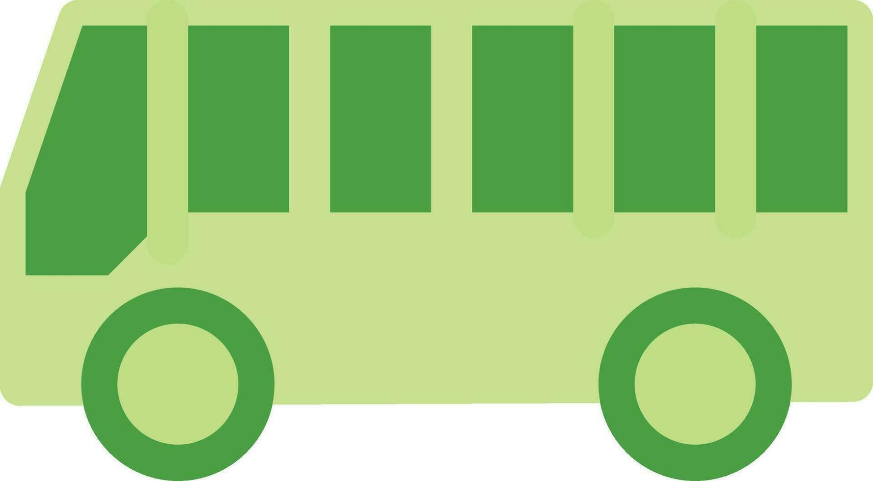 Bus Creative Icon Design vector