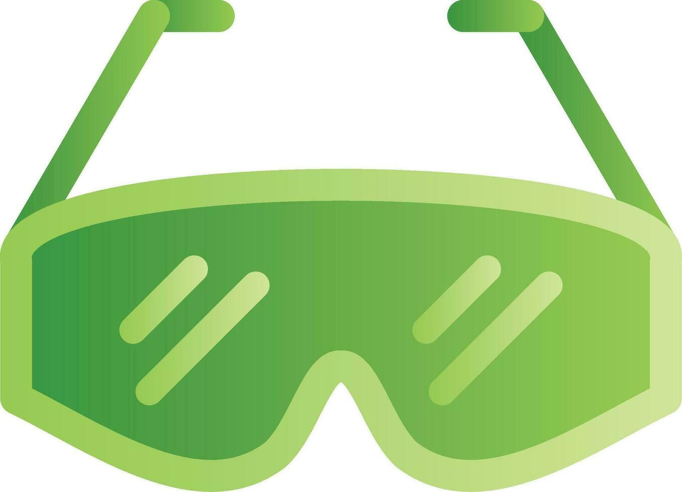 Lab Glasses Creative Icon Design vector