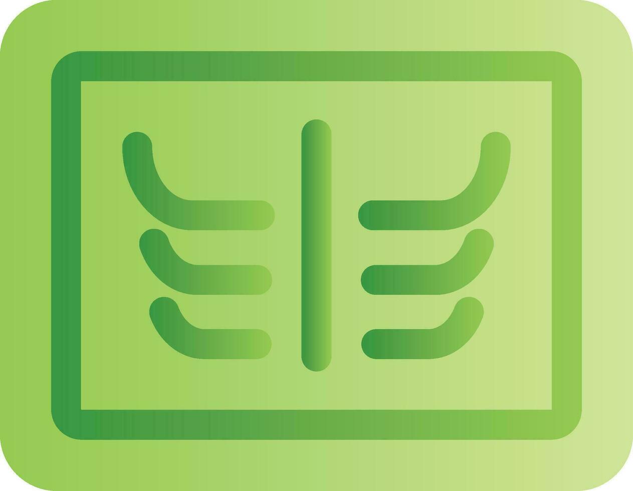 X Ray Creative Icon Design vector