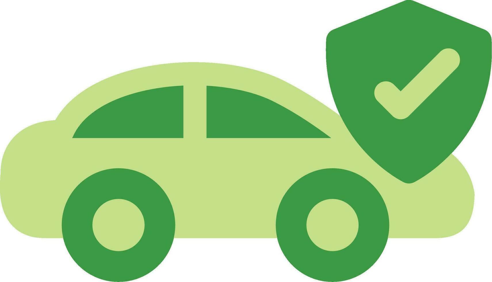 Car Insurance Creative Icon Design vector