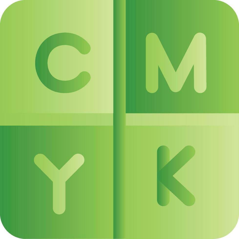 CMYK Creative Icon Design vector