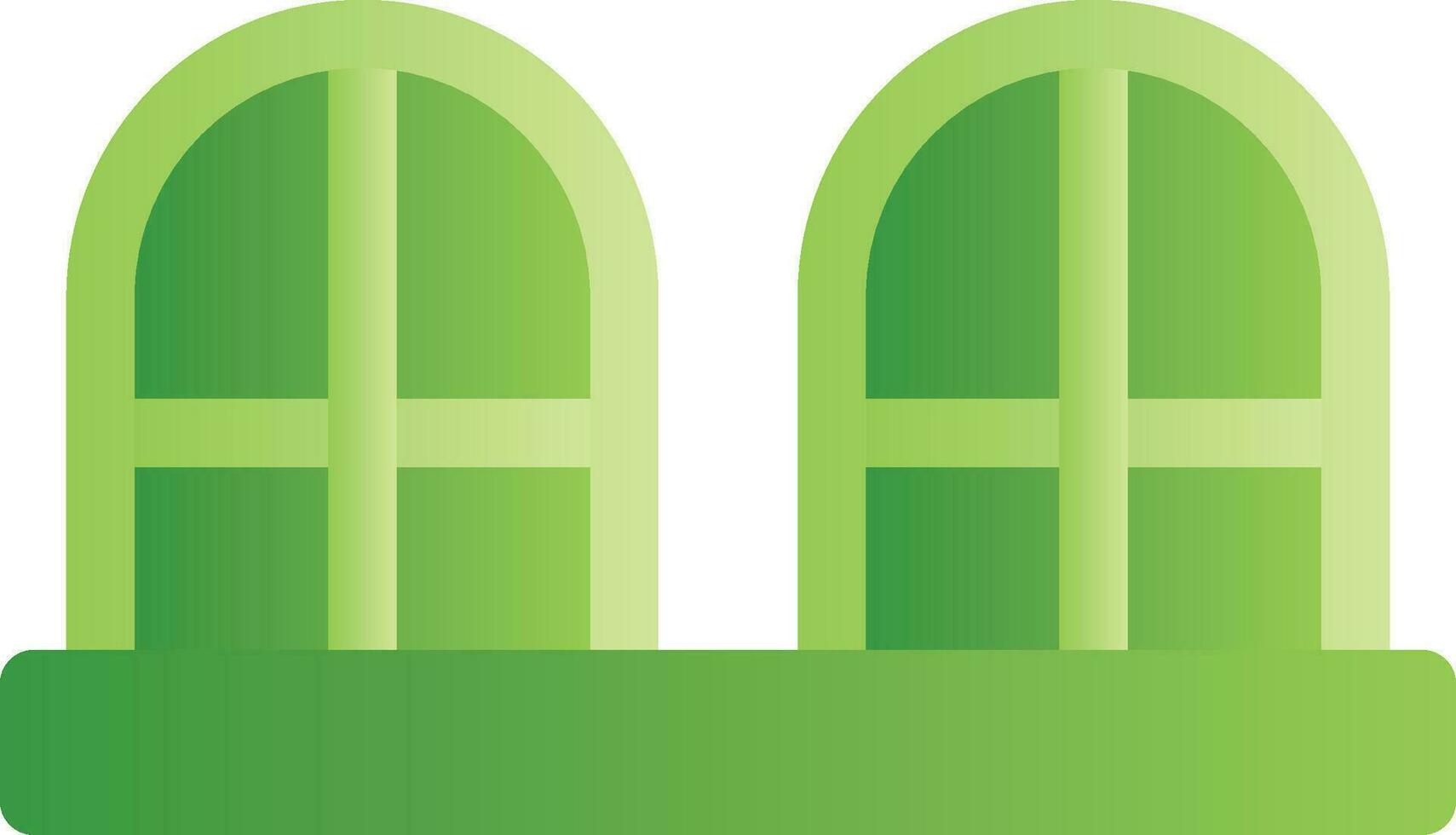 Window Creative Icon Design vector