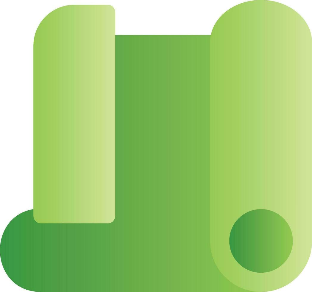 Paper Roll Creative Icon Design vector