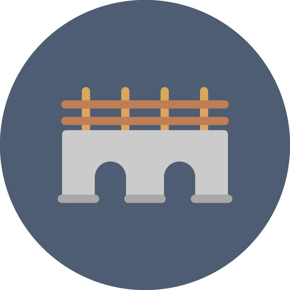 Bridge Creative Icon Design vector