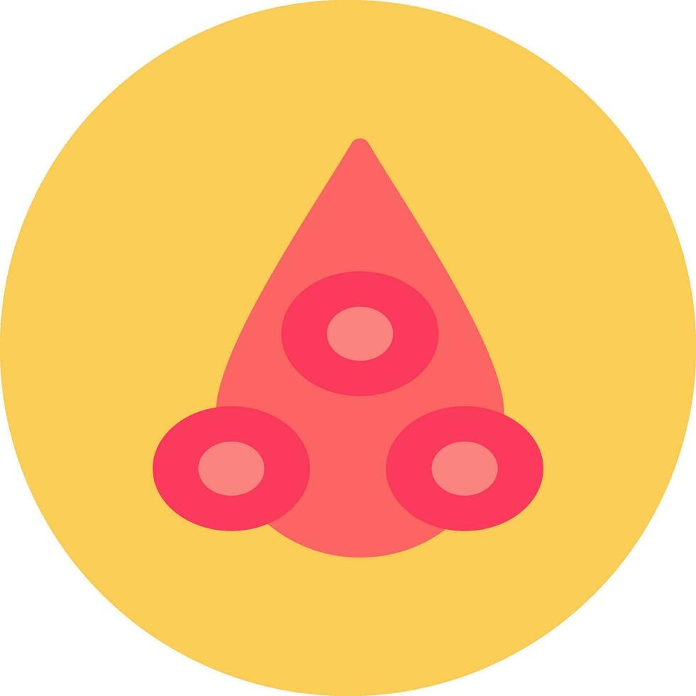 Leukemia Creative Icon Design vector