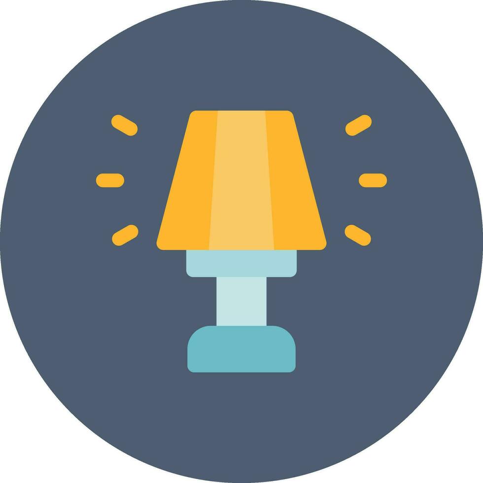 Lamp Creative Icon Design vector