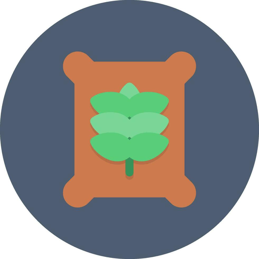 Seed Bag Creative Icon Design vector