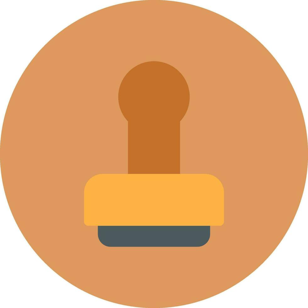 Stamp Creative Icon Design vector