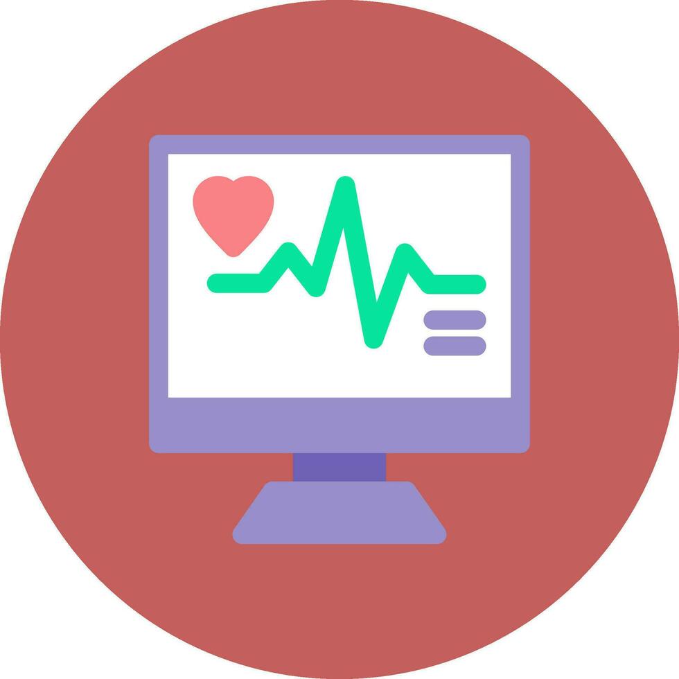 Monitor Creative Icon Design vector