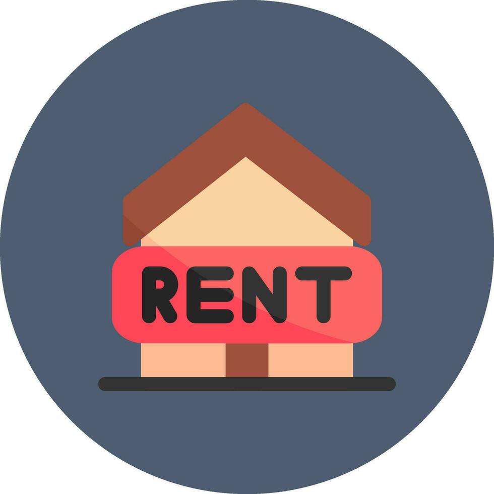 Rent Creative Icon Design vector