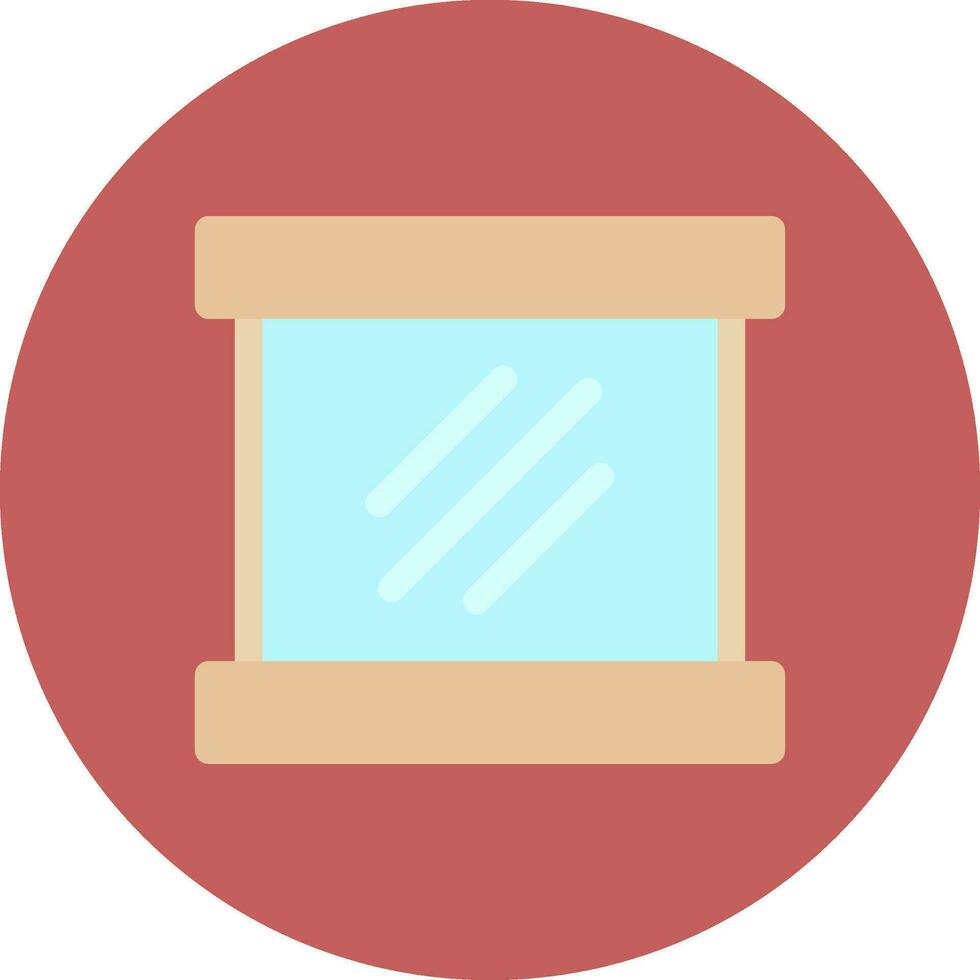 Mirror Creative Icon Design vector