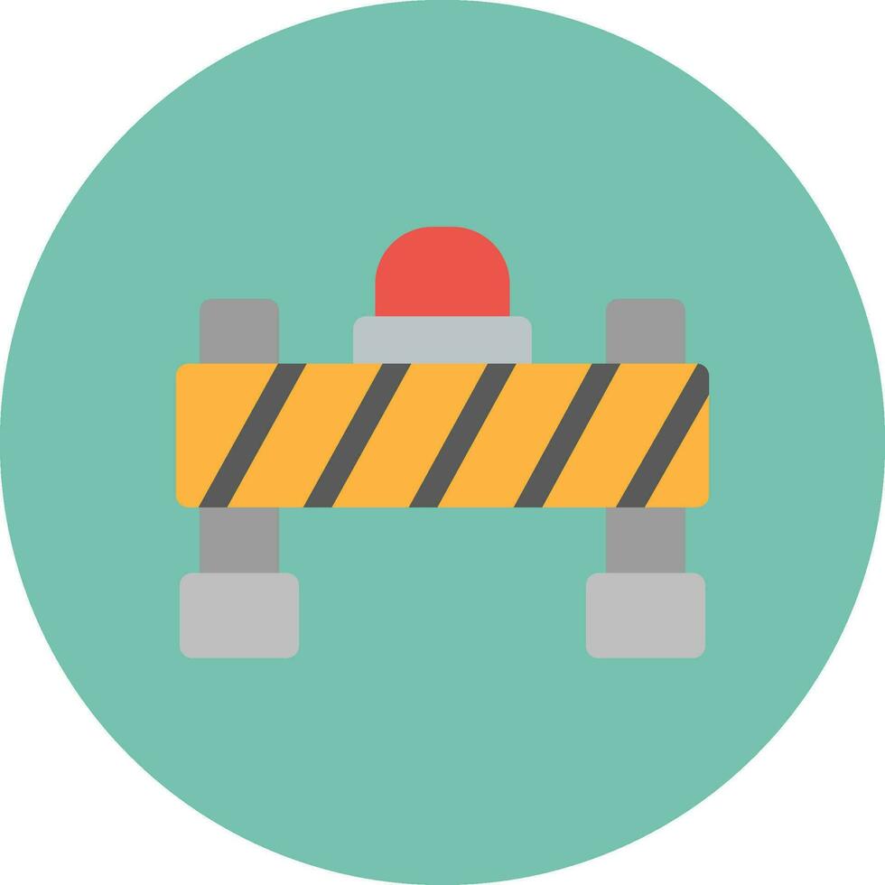 Barrier Creative Icon Design vector