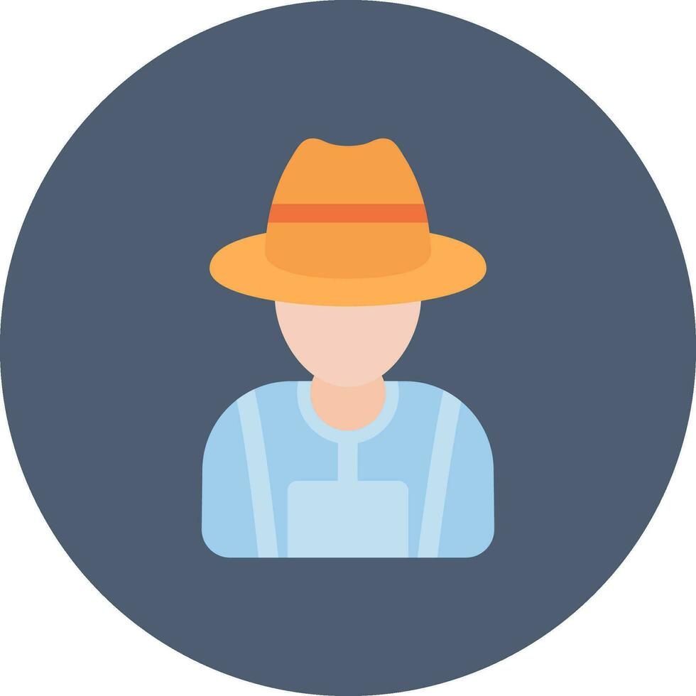 Farmer Creative Icon Design vector