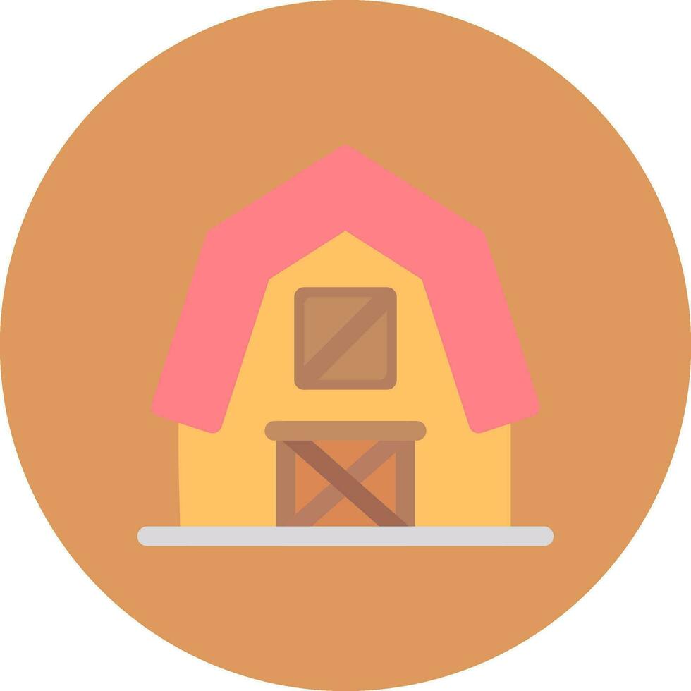 Barn Creative Icon Design vector