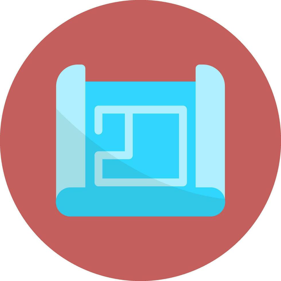 Blueprint Creative Icon Design vector